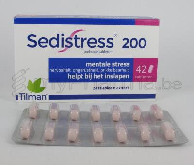 SEDISTRESS 200 MG 42 TABL               (geneesmiddel)