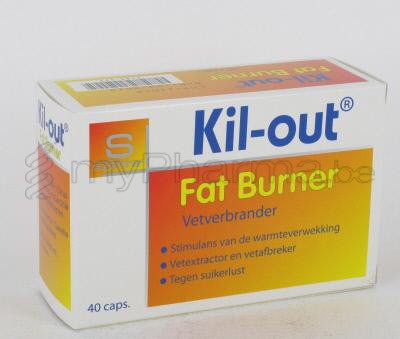 KIL-OUT FAT BURNER 40 CAPS (voedingssupplement)