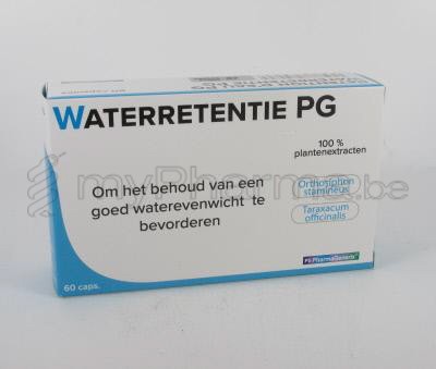 WATERRETENTIE PG PHARMAGENERIX      CAPS  60 (voedingssupplement)